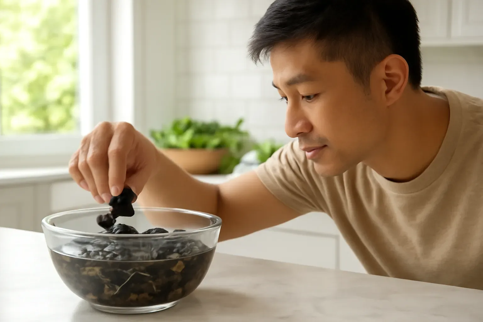 Mộc nhĩ đen, nấm mèo, nấm tuyết: chọn, ngâm và điều cần tránh khi để lâu