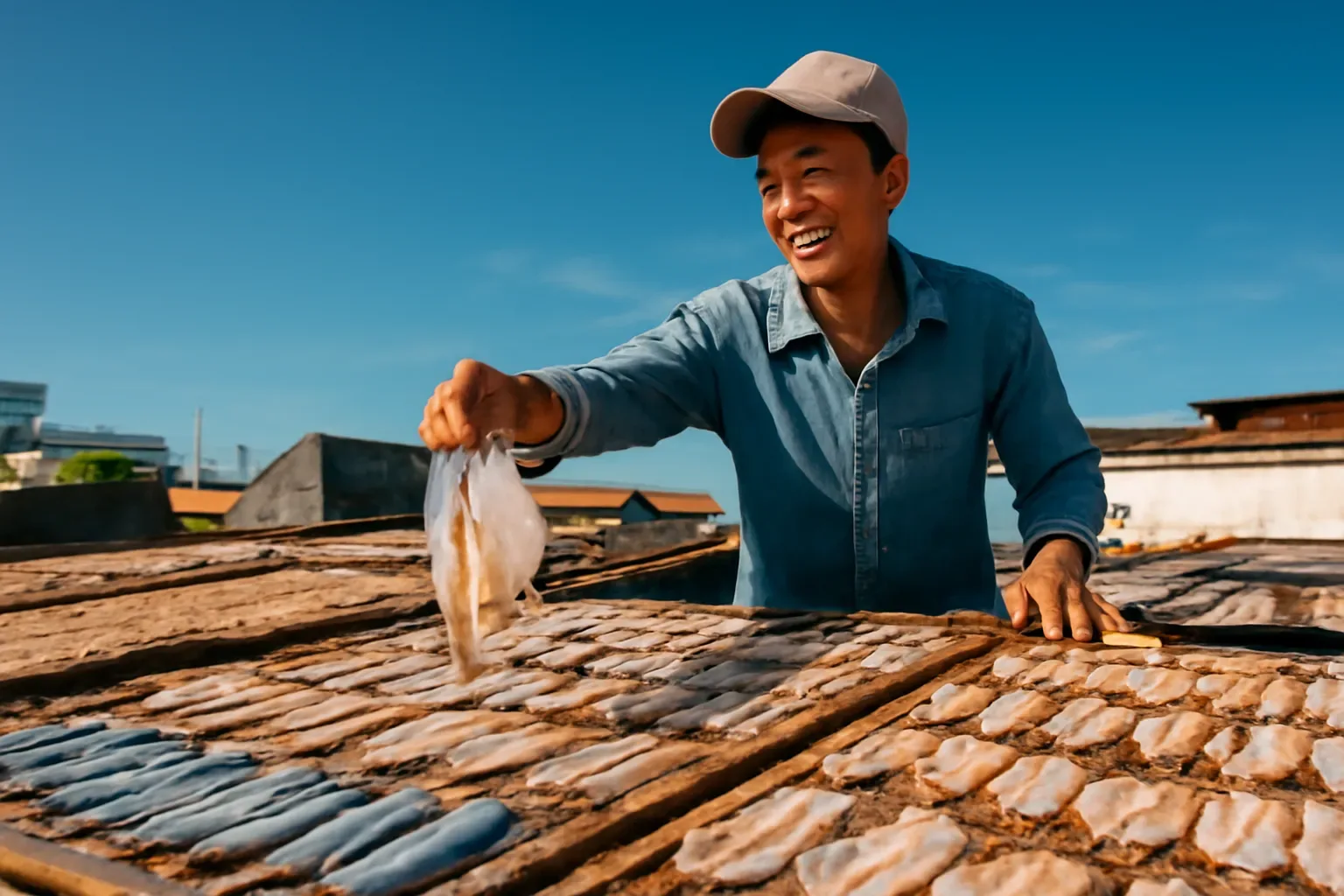 Một nắng, hai nắng hay khô hẳn: hiểu đúng để chọn và cất hải sản phơi