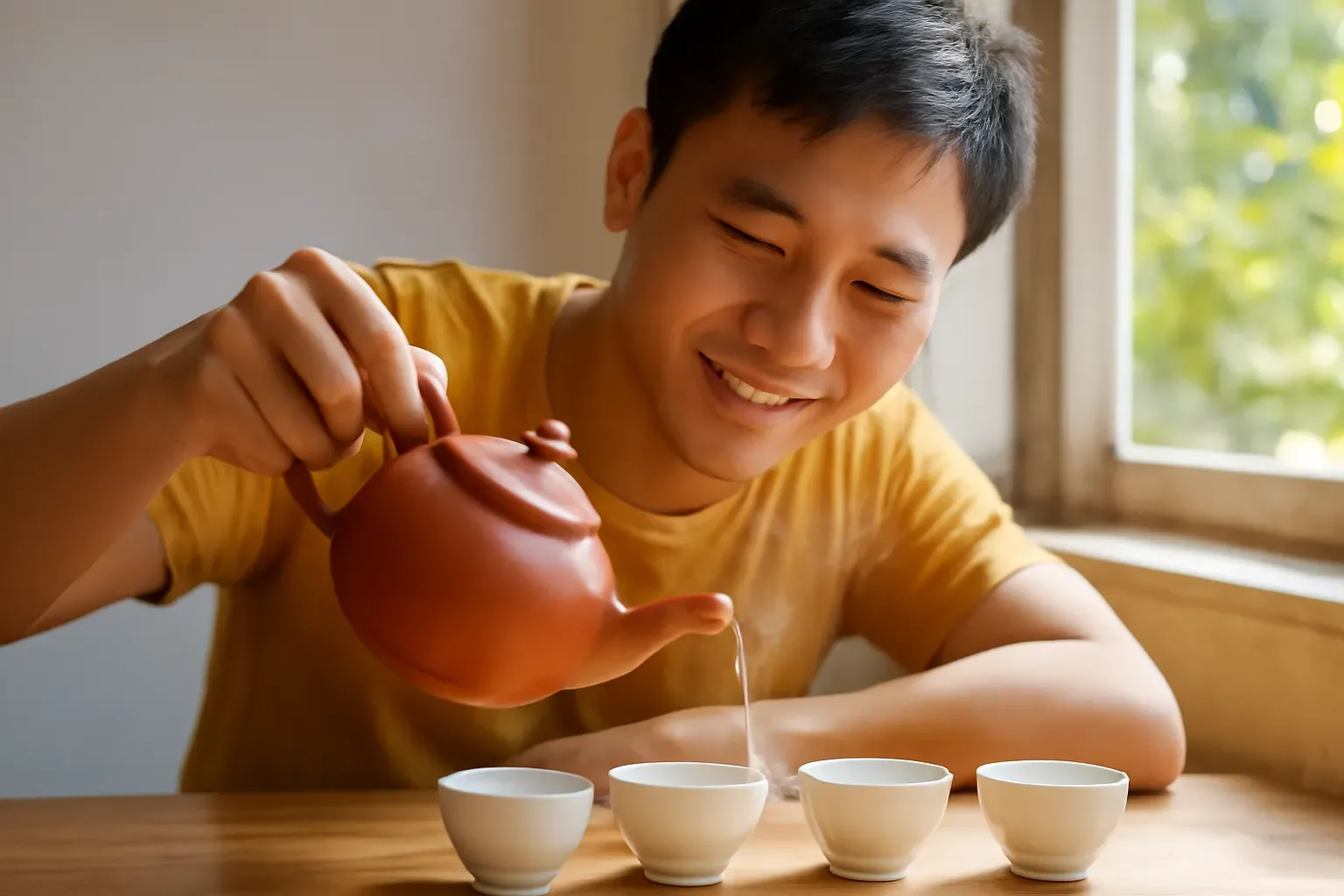 Pha chè xanh đúng cách: nhiệt độ nước, lượng chè và lỗi khiến chè đắng